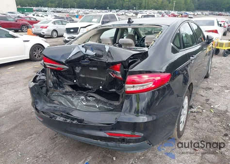 2020 Ford Fusion S из США, поврежденный, VIN 3FA6P0G77LR163070